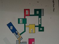 Plan of the house, it is like a labyrinth, I keep getting lost