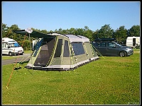 DSC 0232-border  De tent op Tavistock Camping and caravanning club.